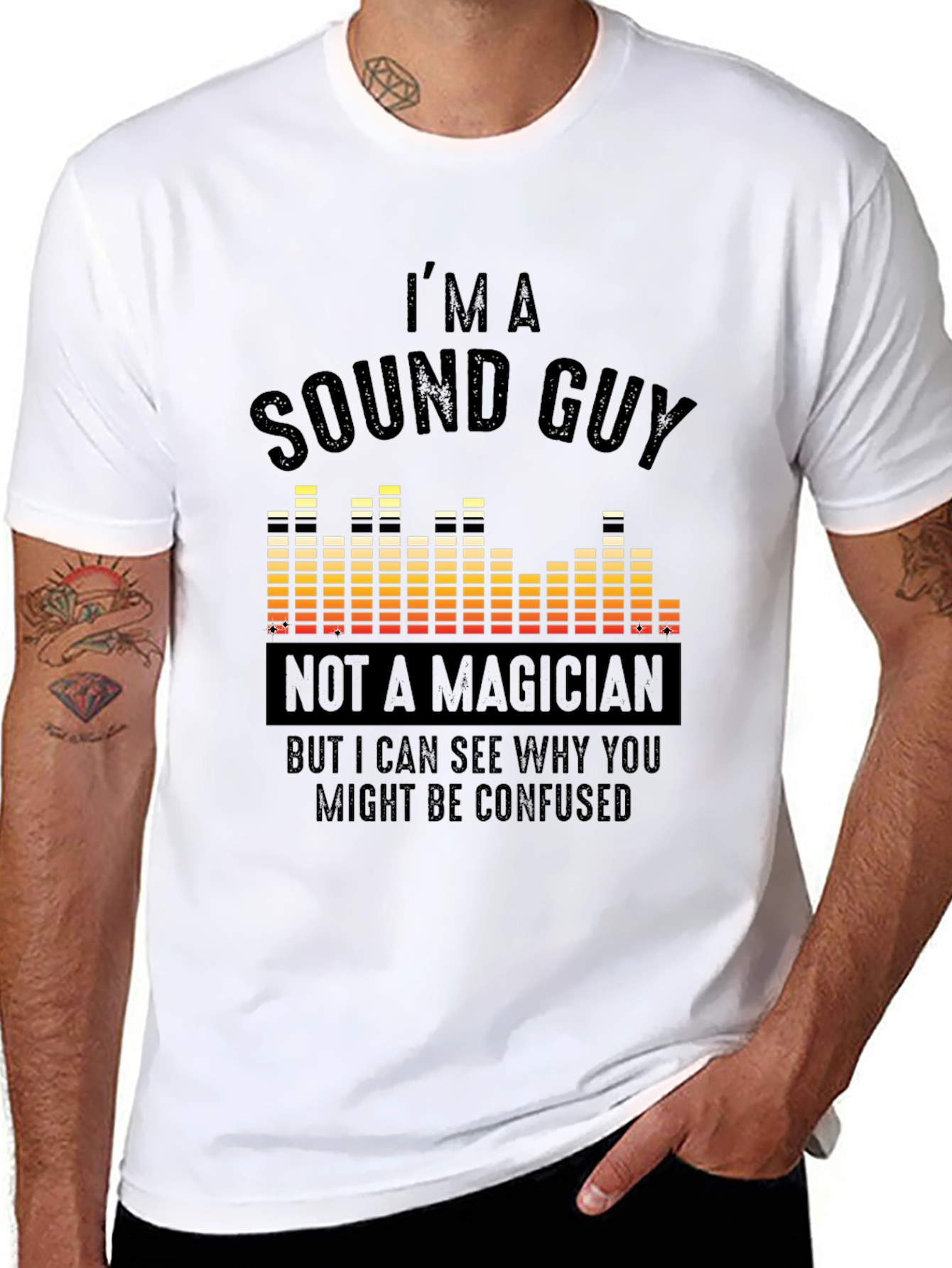 Sound Guy T-Shirt - Funny Audio Engineer Tee