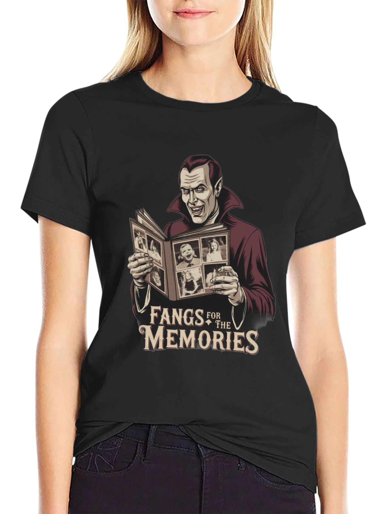 Fangs For The Memories Vampire T-Shirt