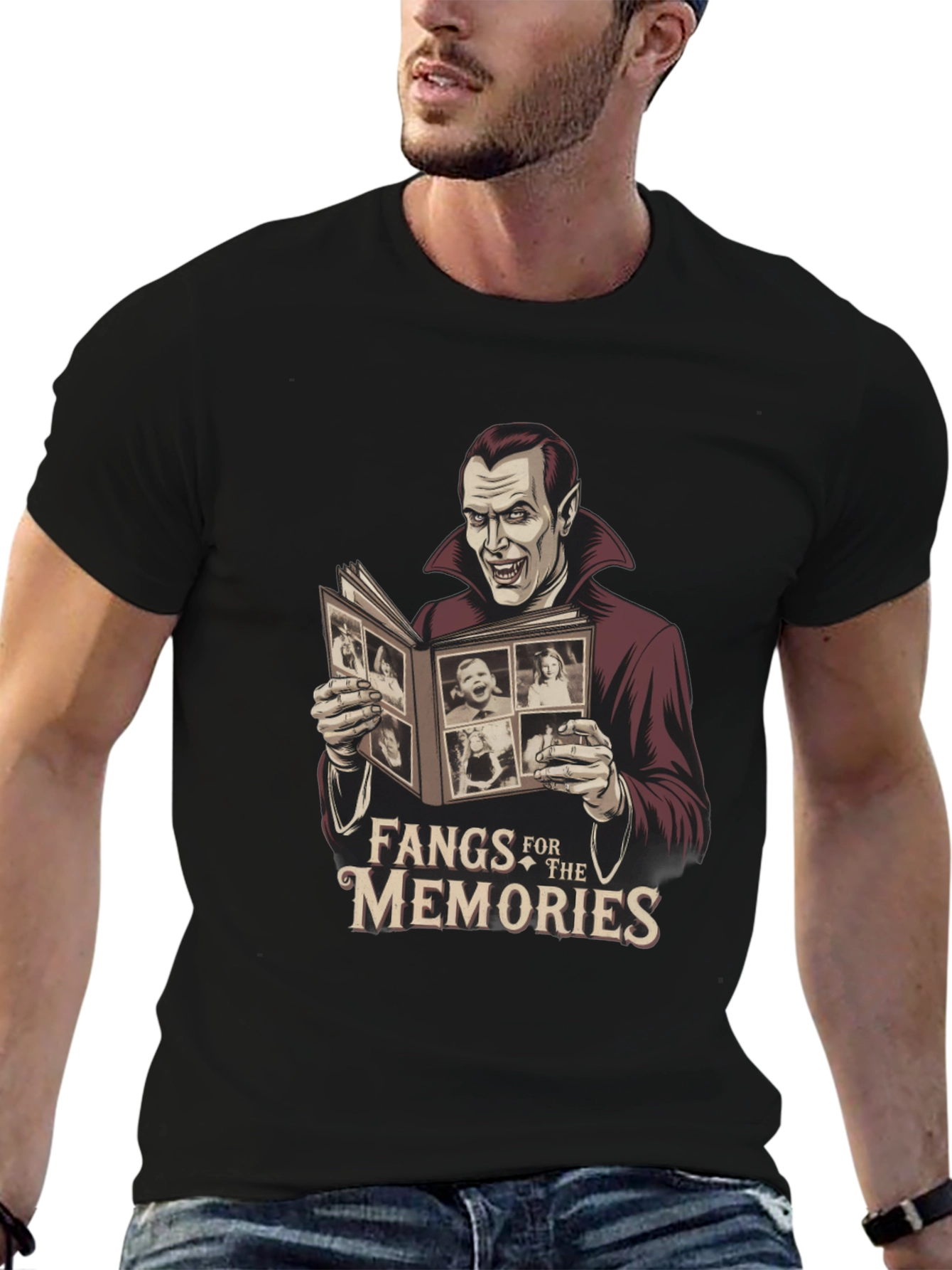 Fangs For The Memories Vampire T-Shirt