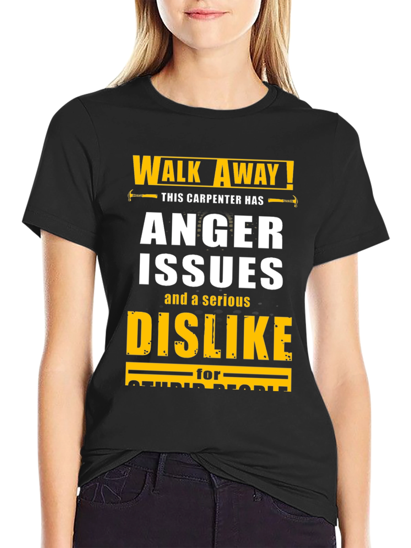 Carpenter Anger Issues Graphic T-Shirt