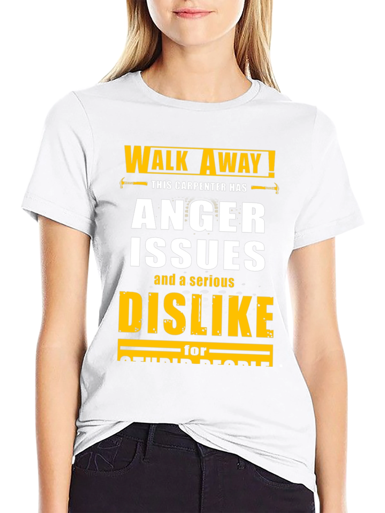 Carpenter Anger Issues Graphic T-Shirt