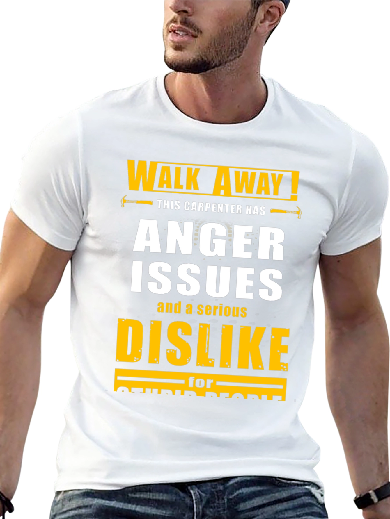 Carpenter Anger Issues Graphic T-Shirt