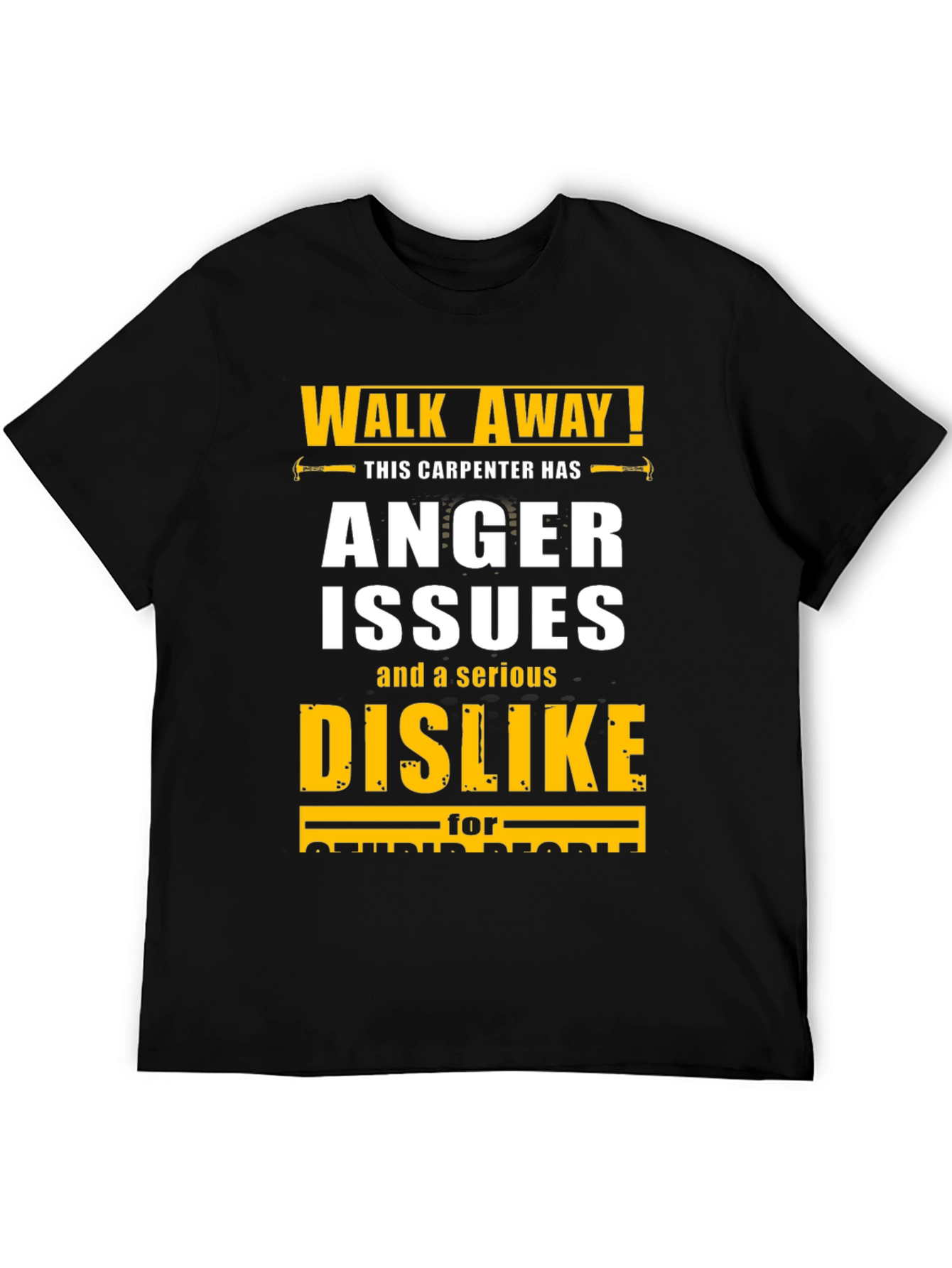 Carpenter Anger Issues Graphic T-Shirt