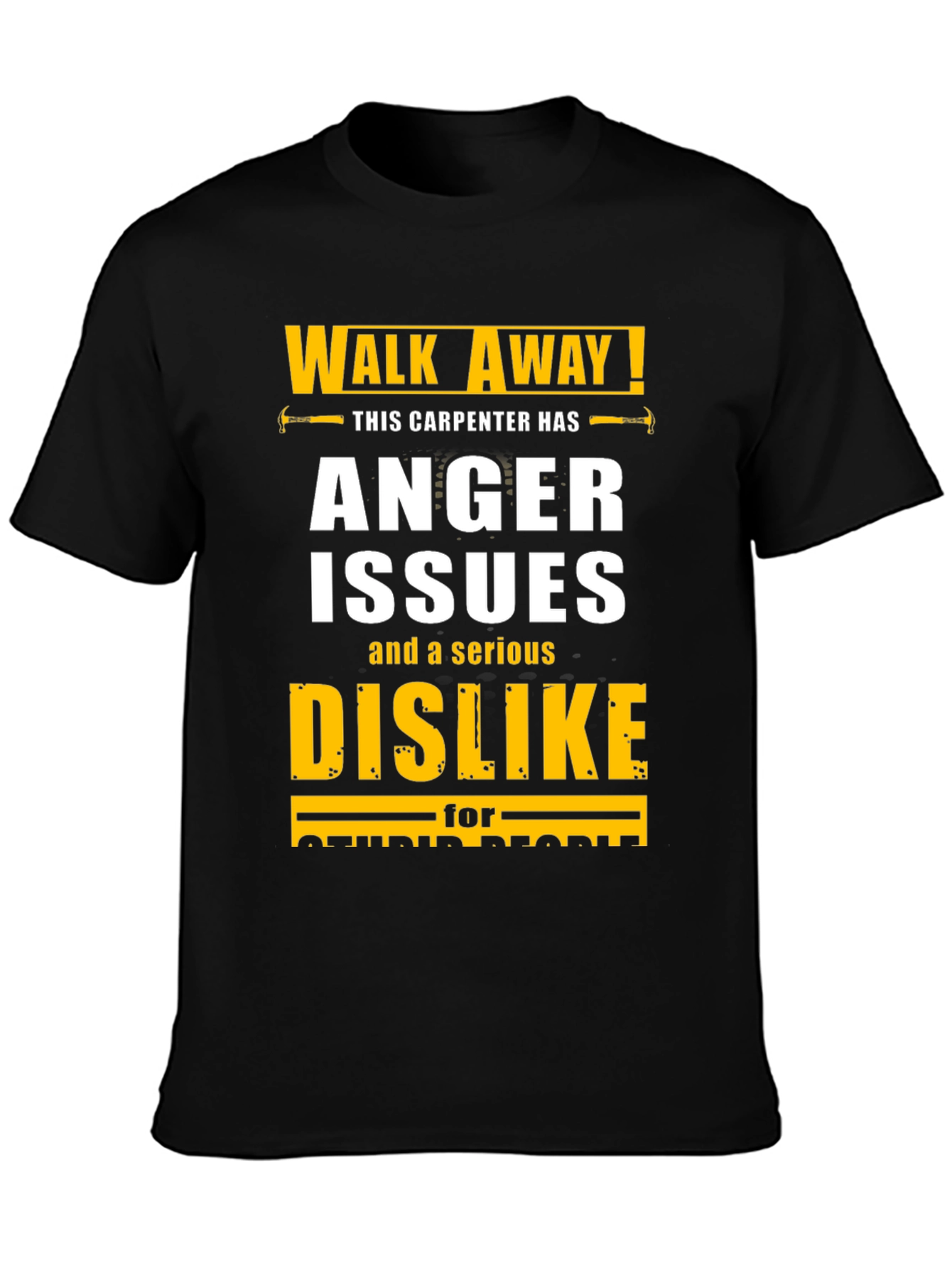 Carpenter Anger Issues Graphic T-Shirt