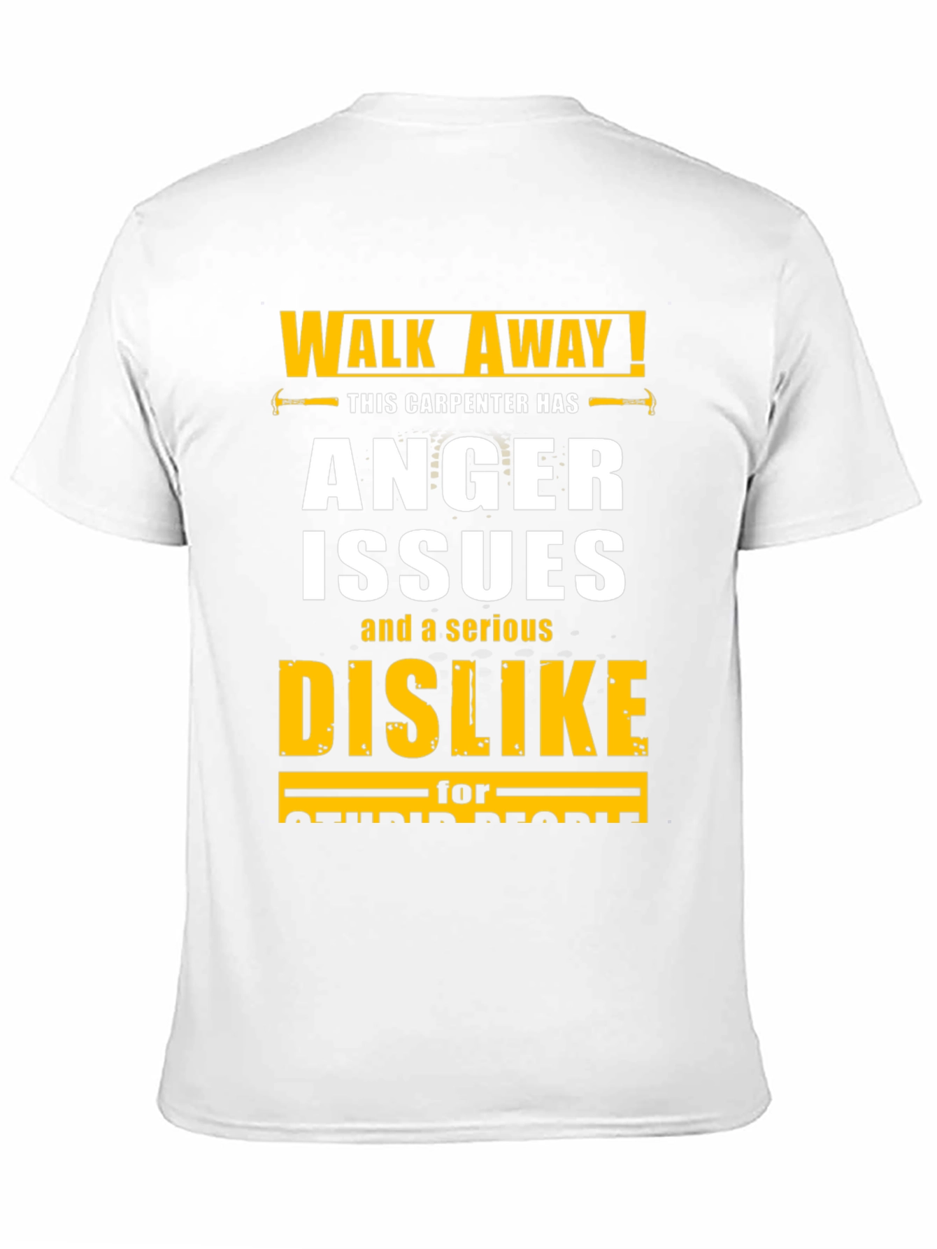 Carpenter Anger Issues Graphic T-Shirt