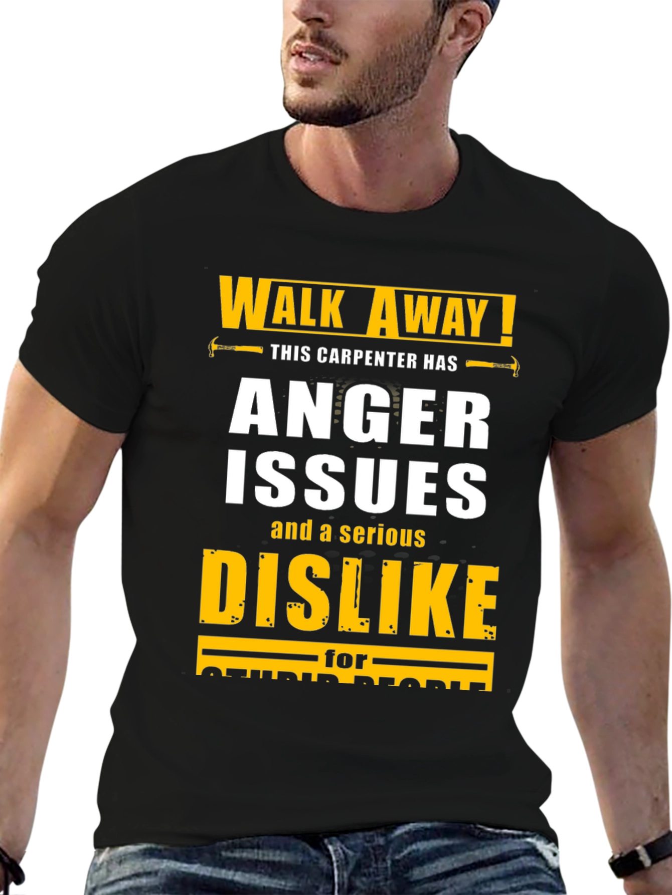 Carpenter Anger Issues Graphic T-Shirt
