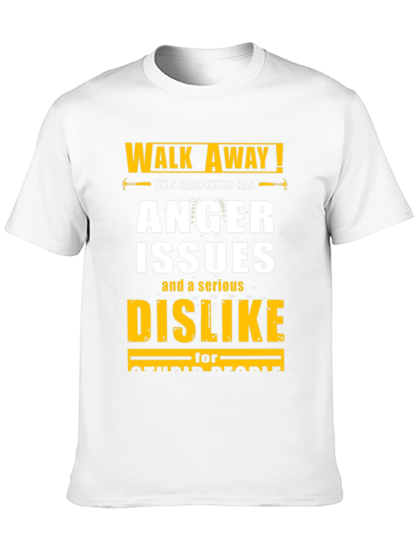 Carpenter Anger Issues Graphic T-Shirt
