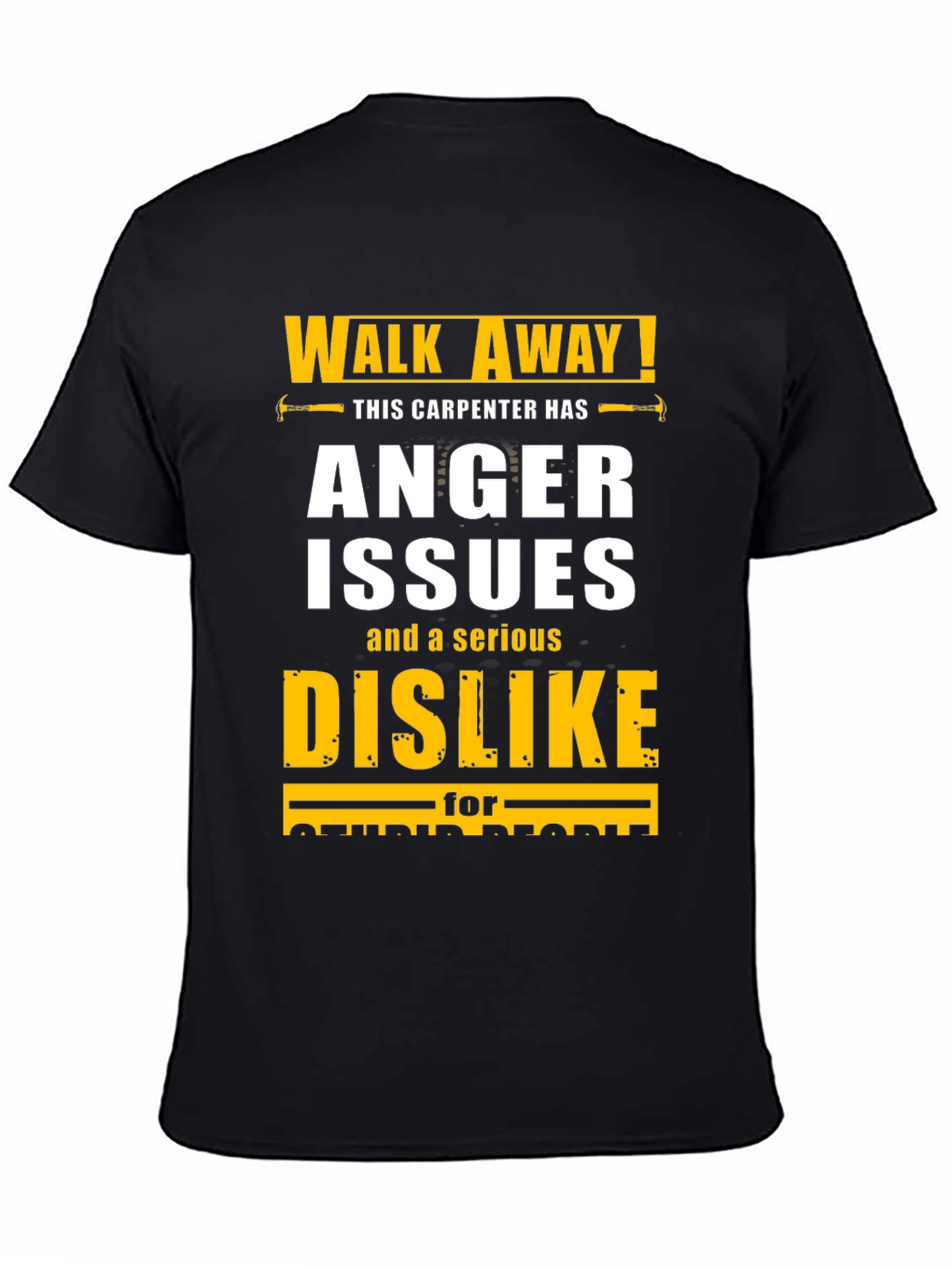 Carpenter Anger Issues Graphic T-Shirt