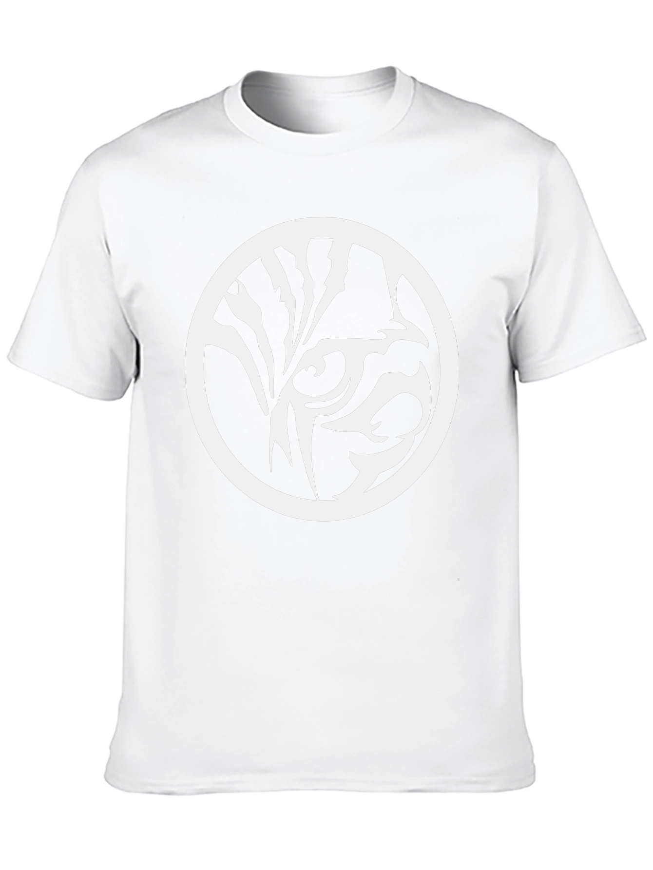 Abstract Graphic Tee - Modern Black T-Shirt