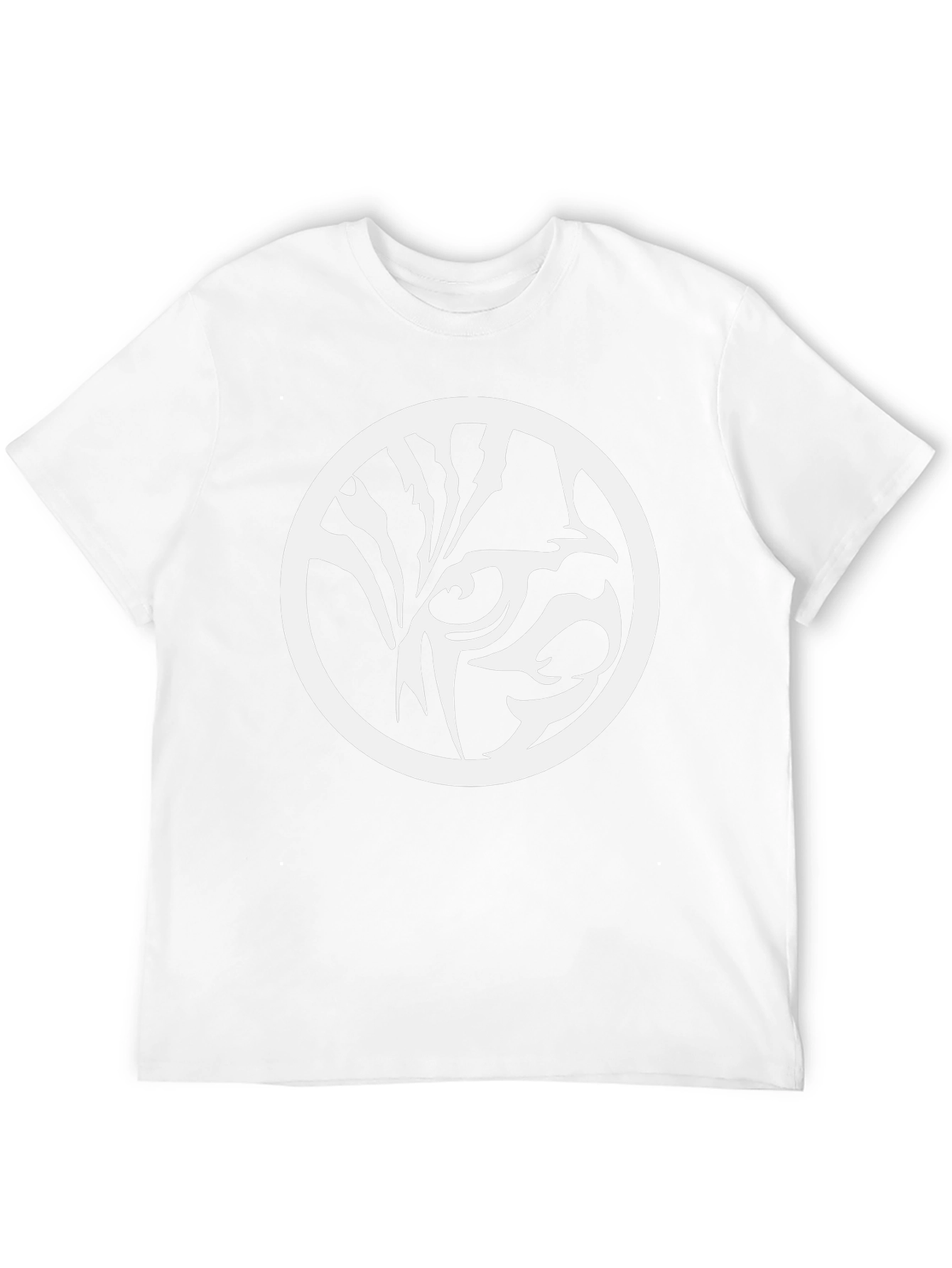 Abstract Graphic Tee - Modern Black T-Shirt