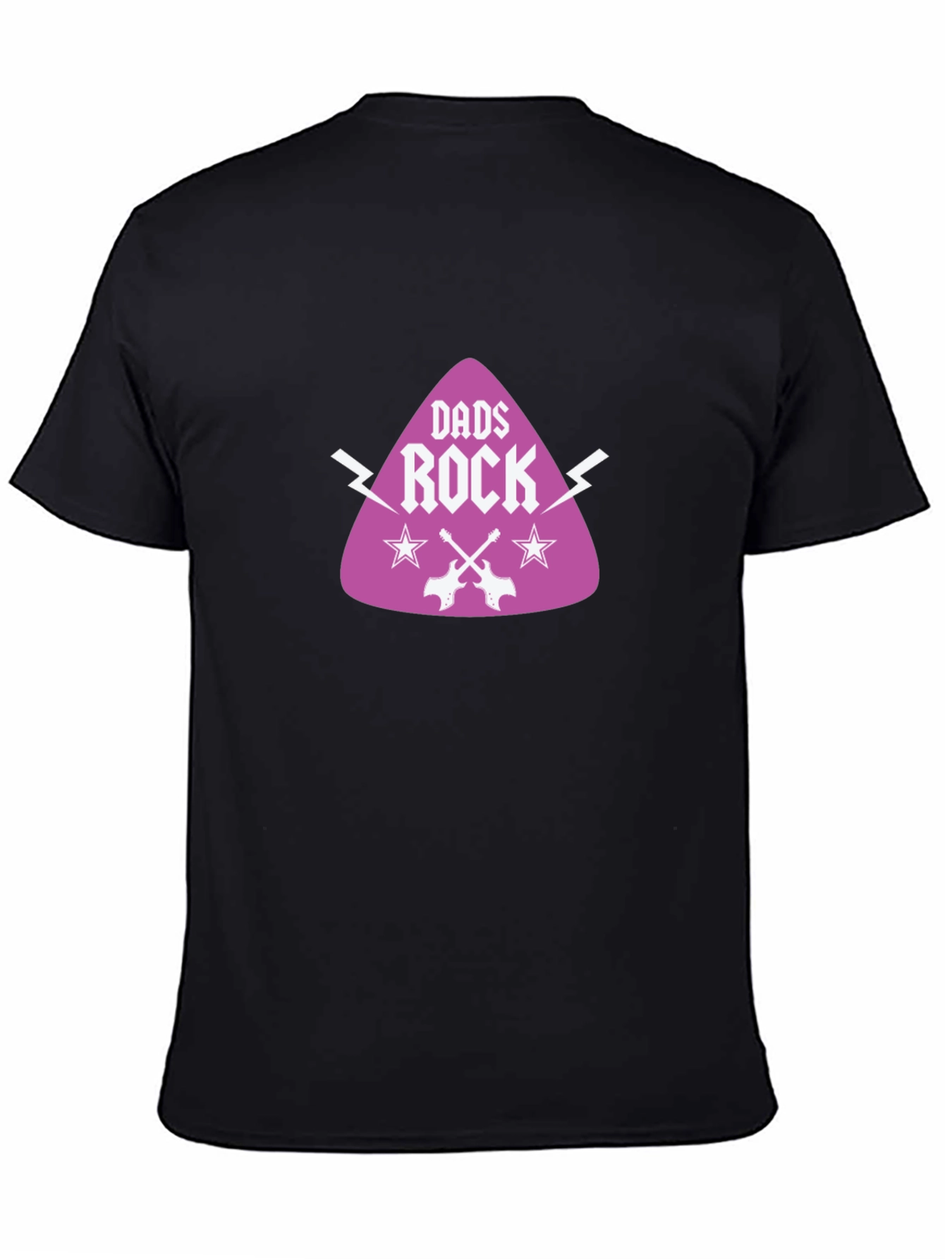 Dads Rock Graphic Tee - Cool Fathers Day Gift