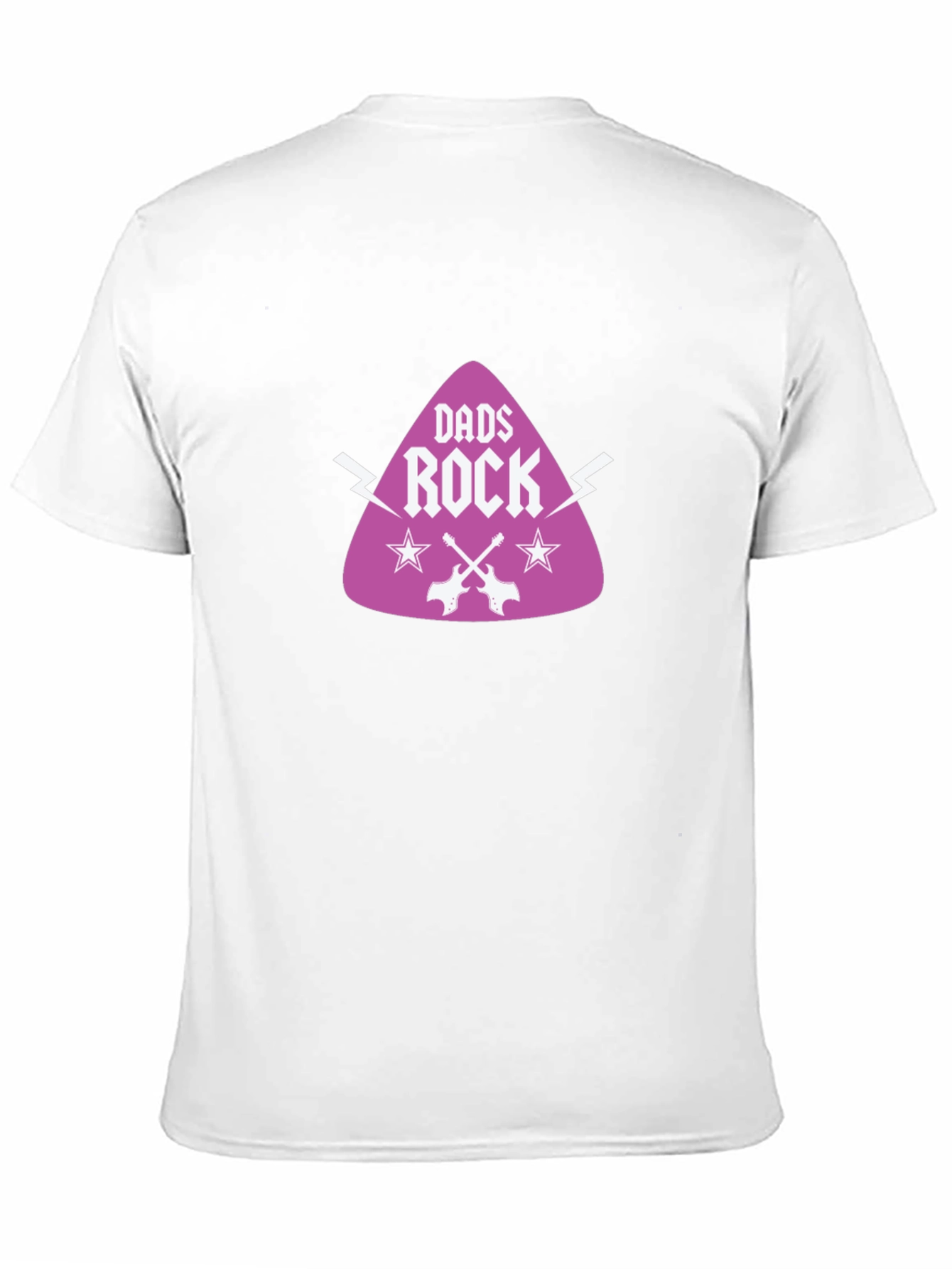Dads Rock Graphic Tee - Cool Fathers Day Gift