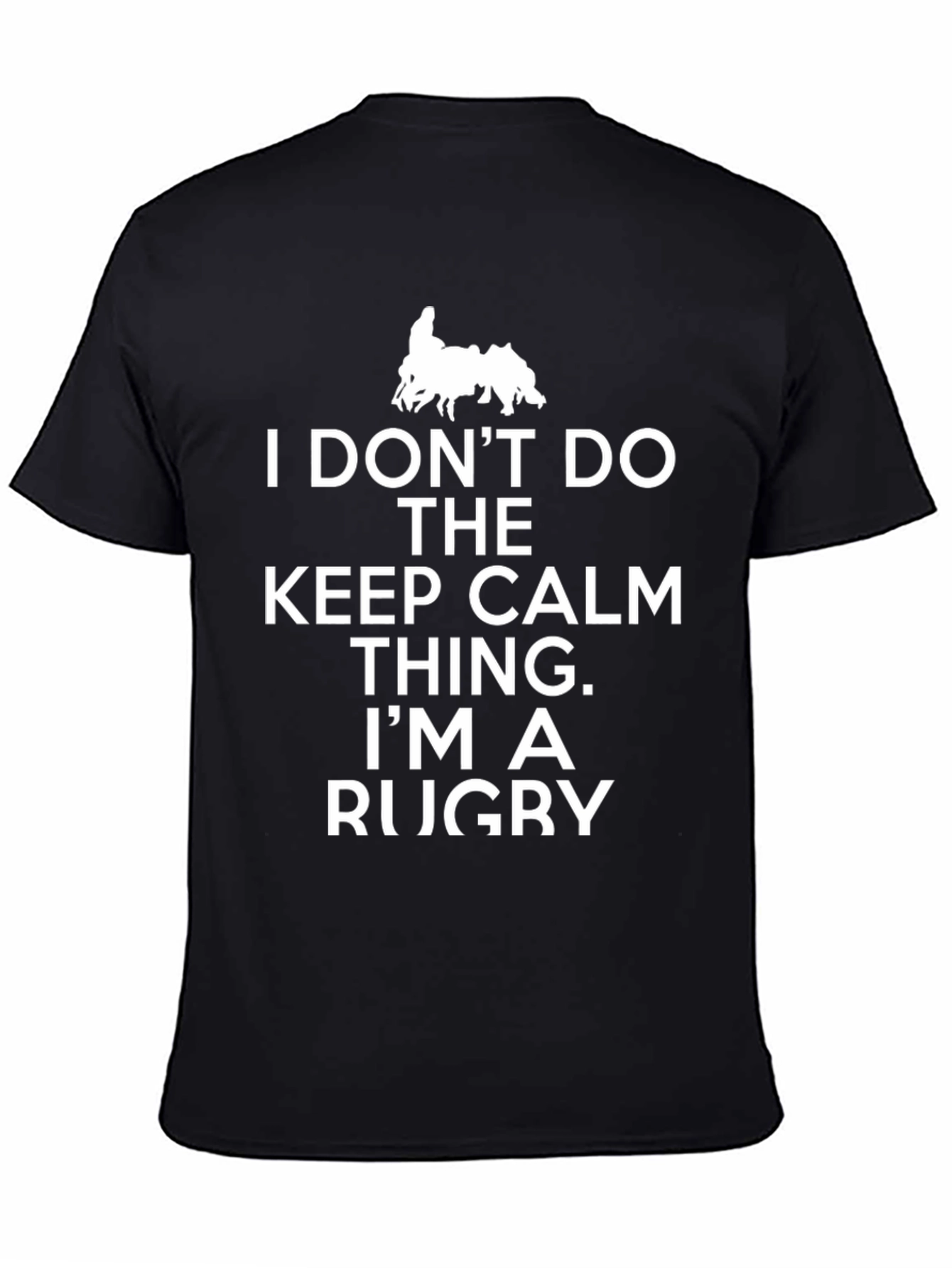 Rugby Fan T-Shirt - I Dont Do Keep Calm