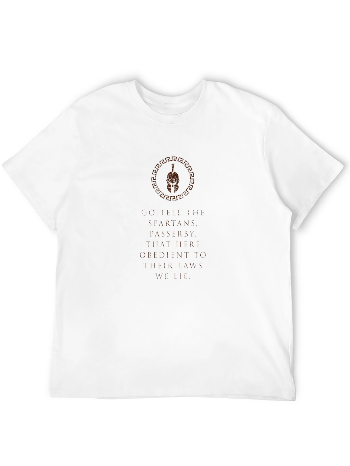 Spartan Helmet Graphic T-Shirt