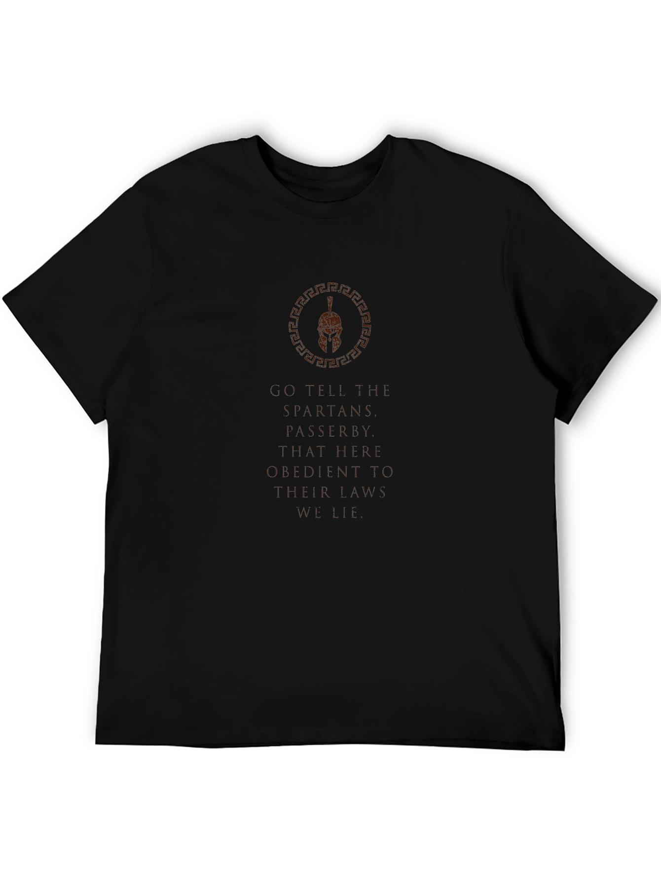 Spartan Helmet Graphic T-Shirt