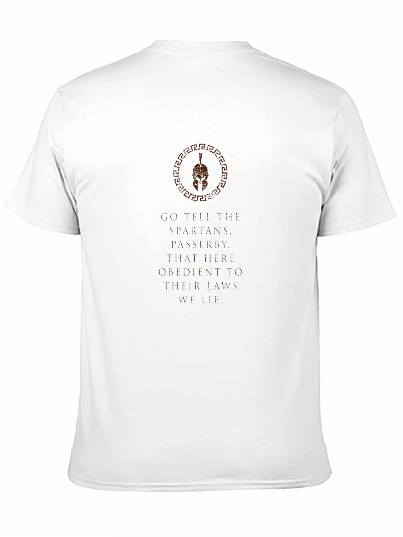 Spartan Helmet Graphic T-Shirt