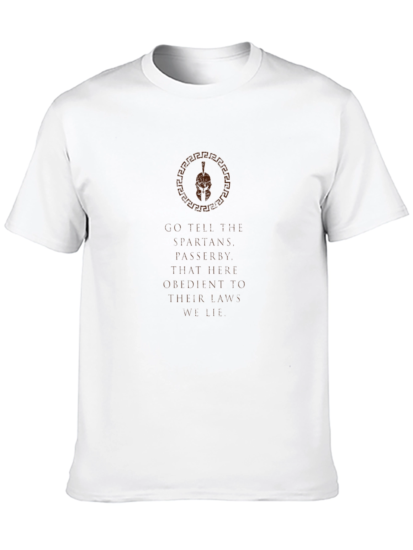 Spartan Helmet Graphic T-Shirt