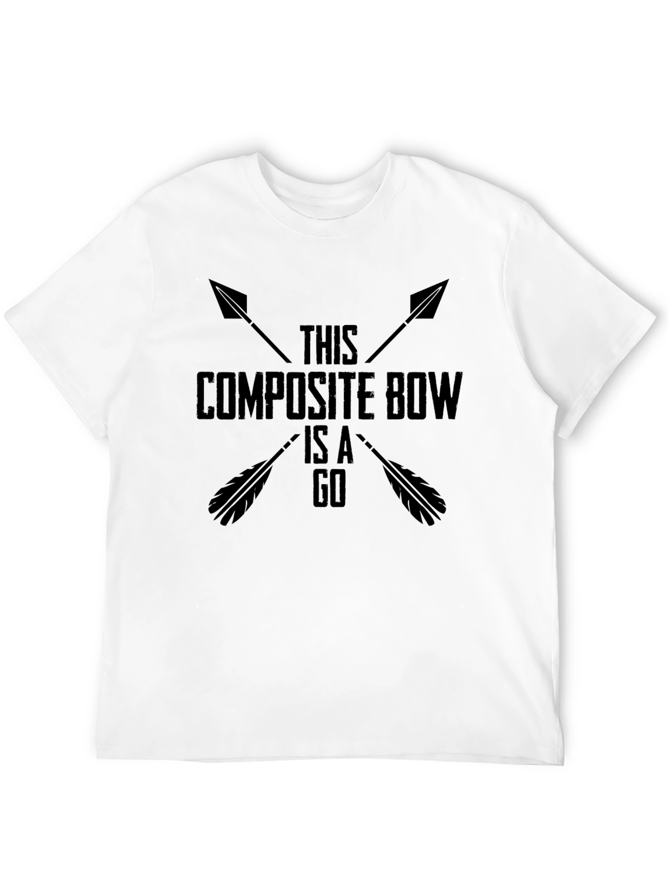 Composite Bow T-Shirt: Archery Arrow Tee