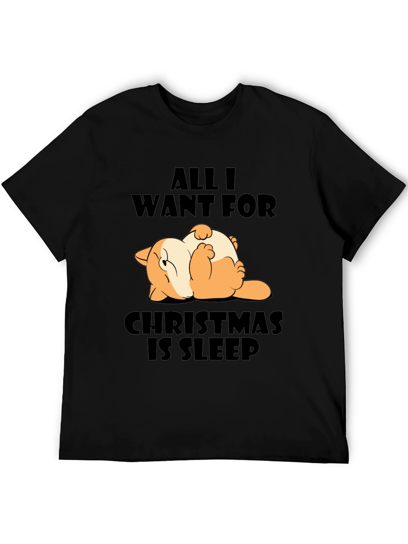 Funny Christmas Sleep T-Shirt