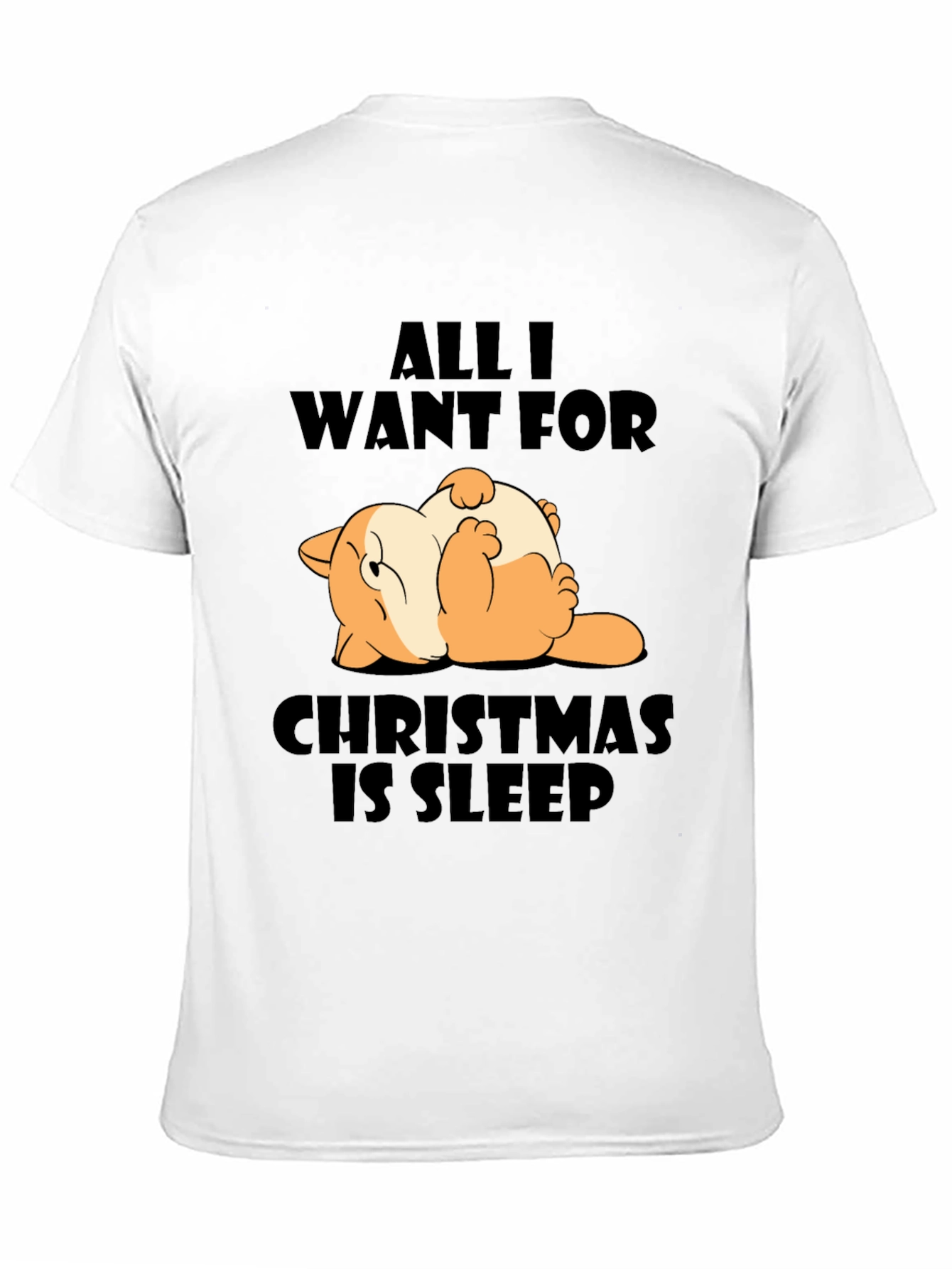 Funny Christmas Sleep T-Shirt
