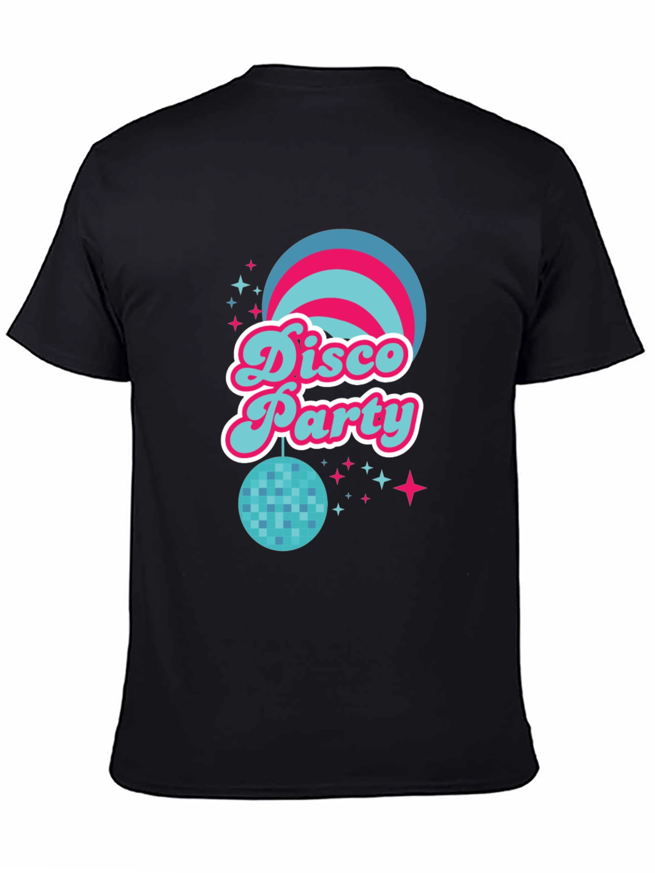 Retro Disco Party Tee - Groovy 70s Style