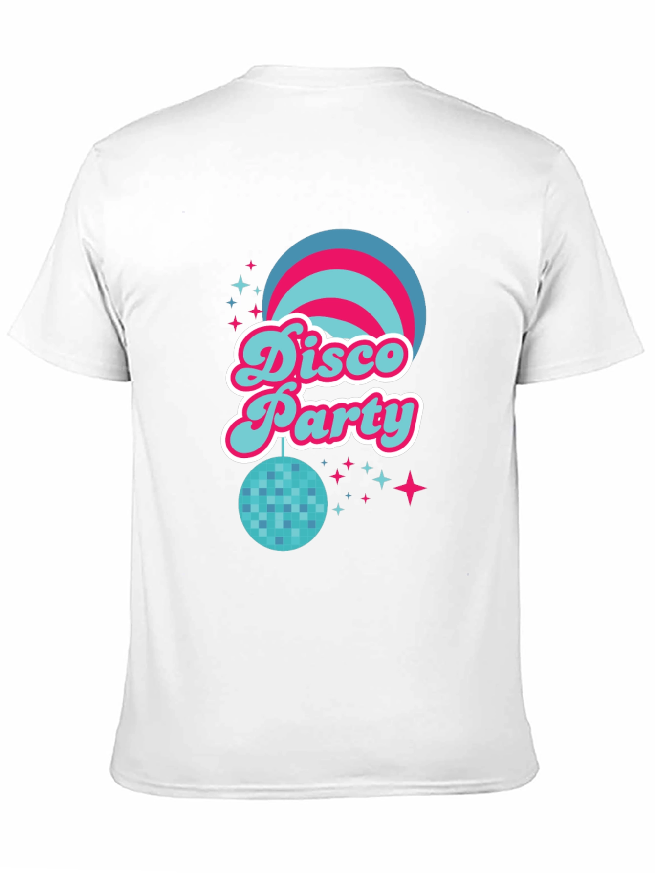 Retro Disco Party Tee - Groovy 70s Style