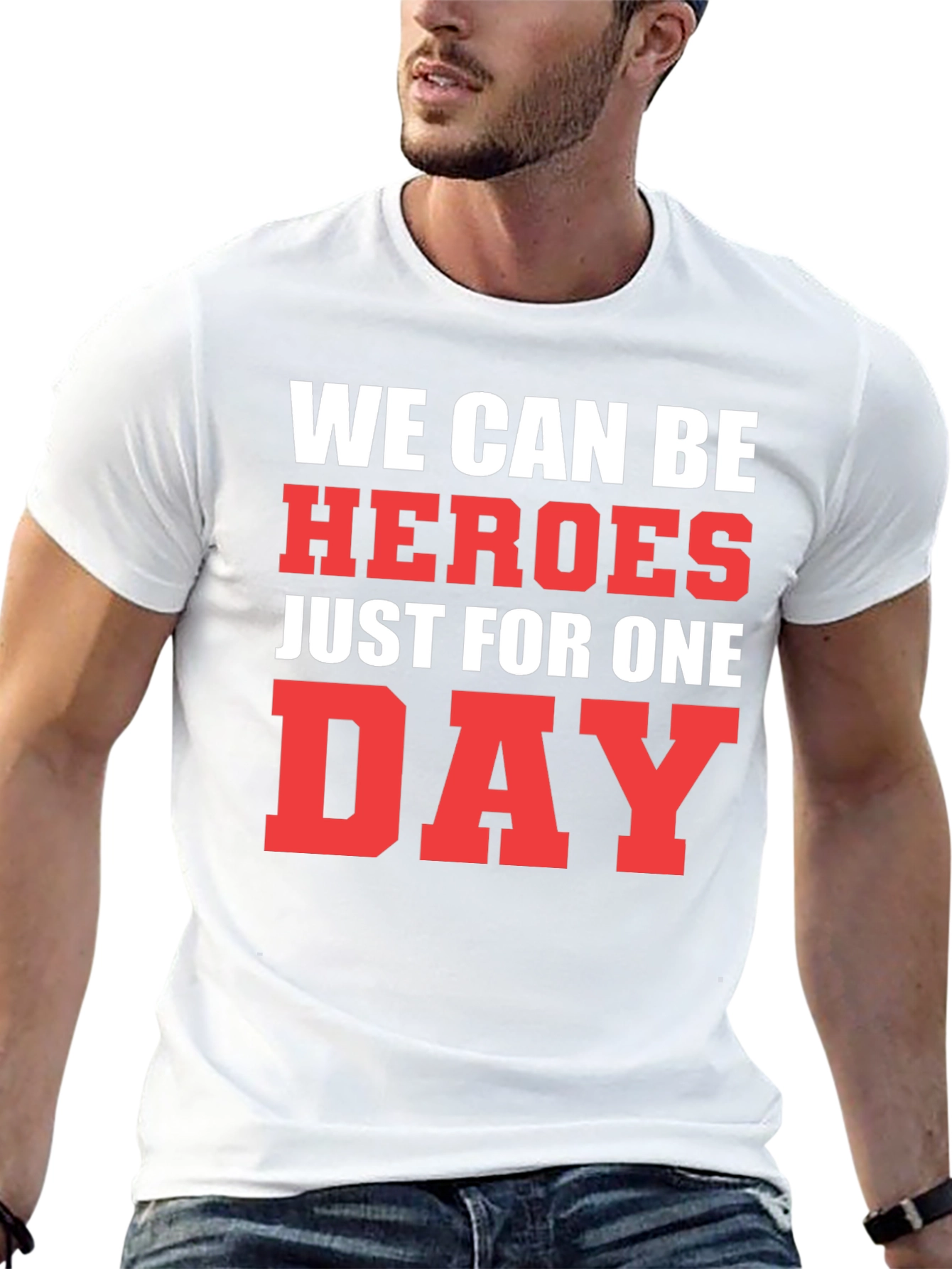 We Can Be Heroes Graphic T-Shirt