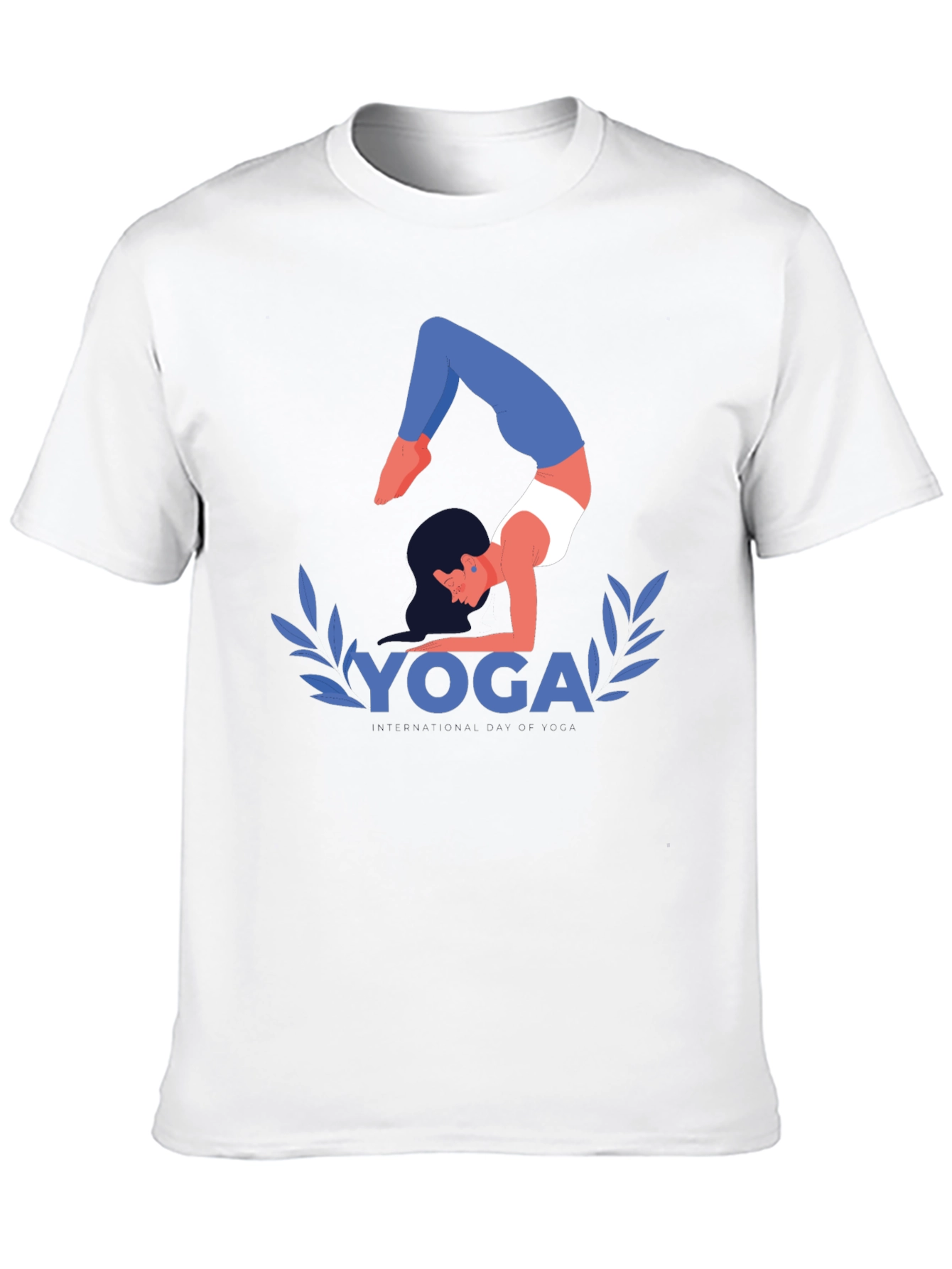 Yoga Pose Graphic Tee - Stylish and Comfortable