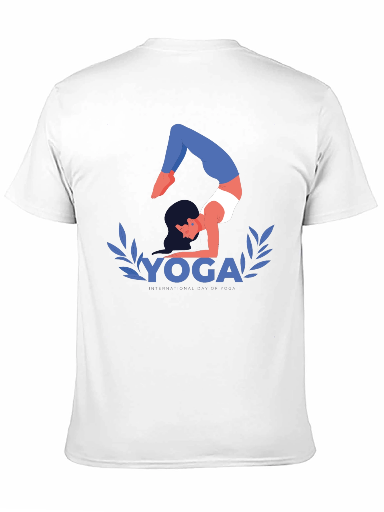Yoga Pose Graphic Tee - Stylish and Comfortable