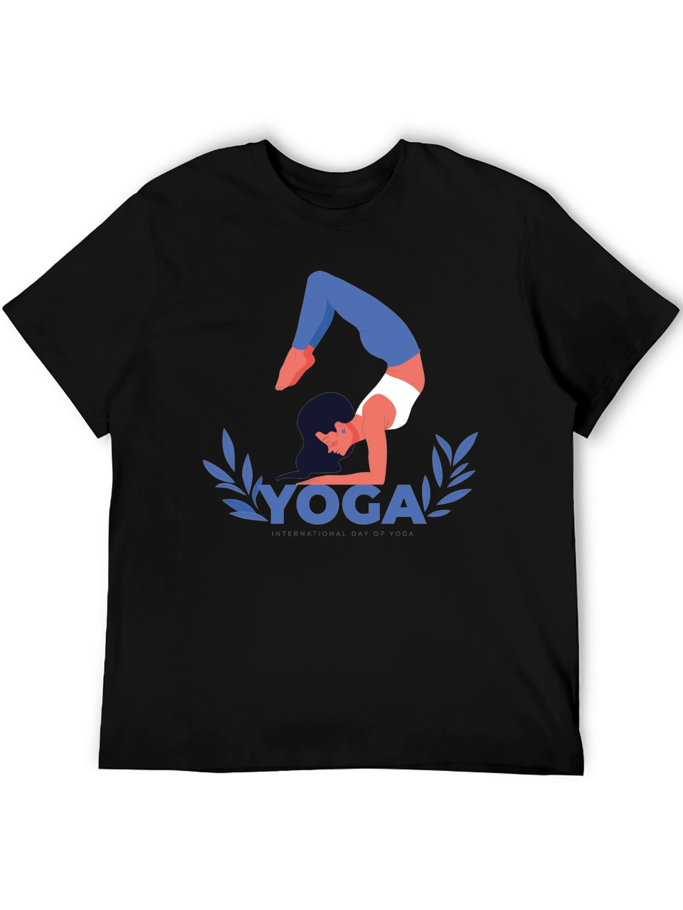 Yoga Pose Graphic Tee - Stylish and Comfortable