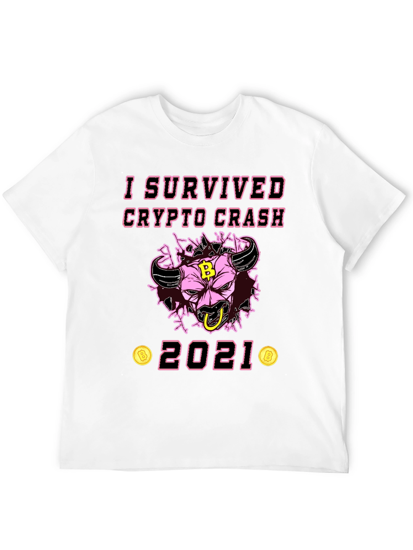 I Survived Crypto Crash 2021 T-Shirt