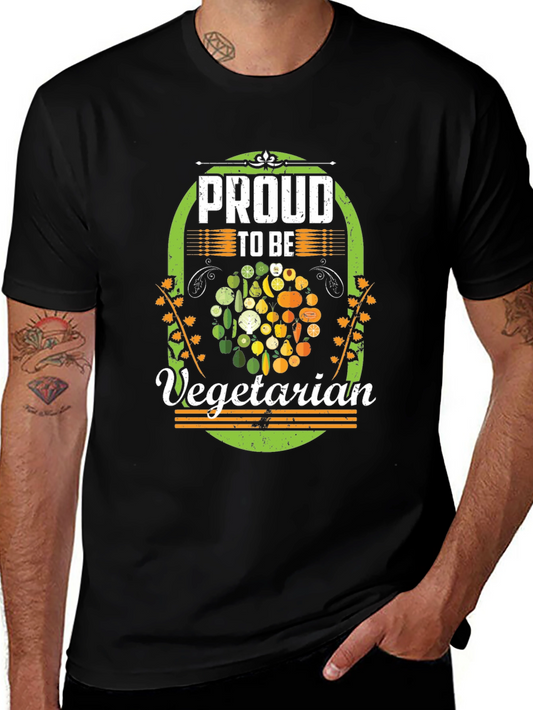 Proud to be Vegetarian Graphic Tee - Unisex