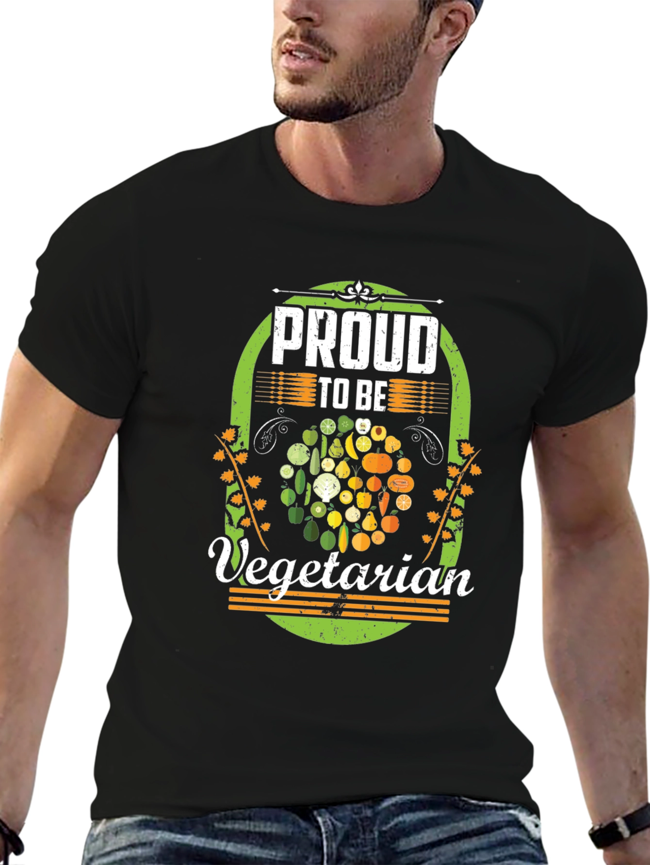 Proud to be Vegetarian Graphic Tee - Unisex