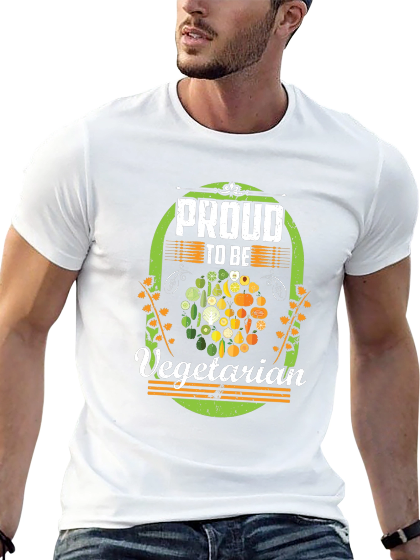 Proud to be Vegetarian Graphic Tee - Unisex