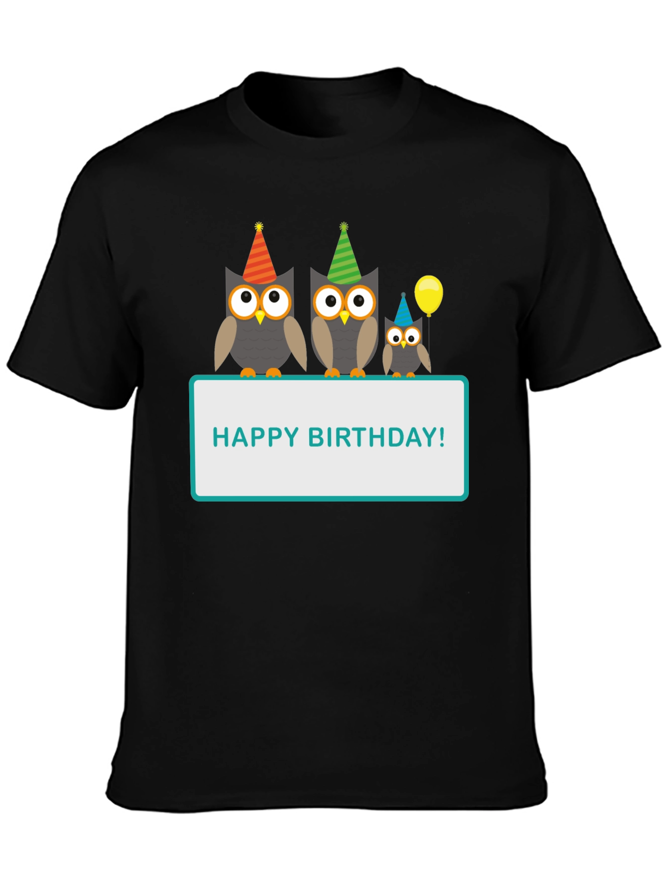Happy Birthday Owl T-Shirt