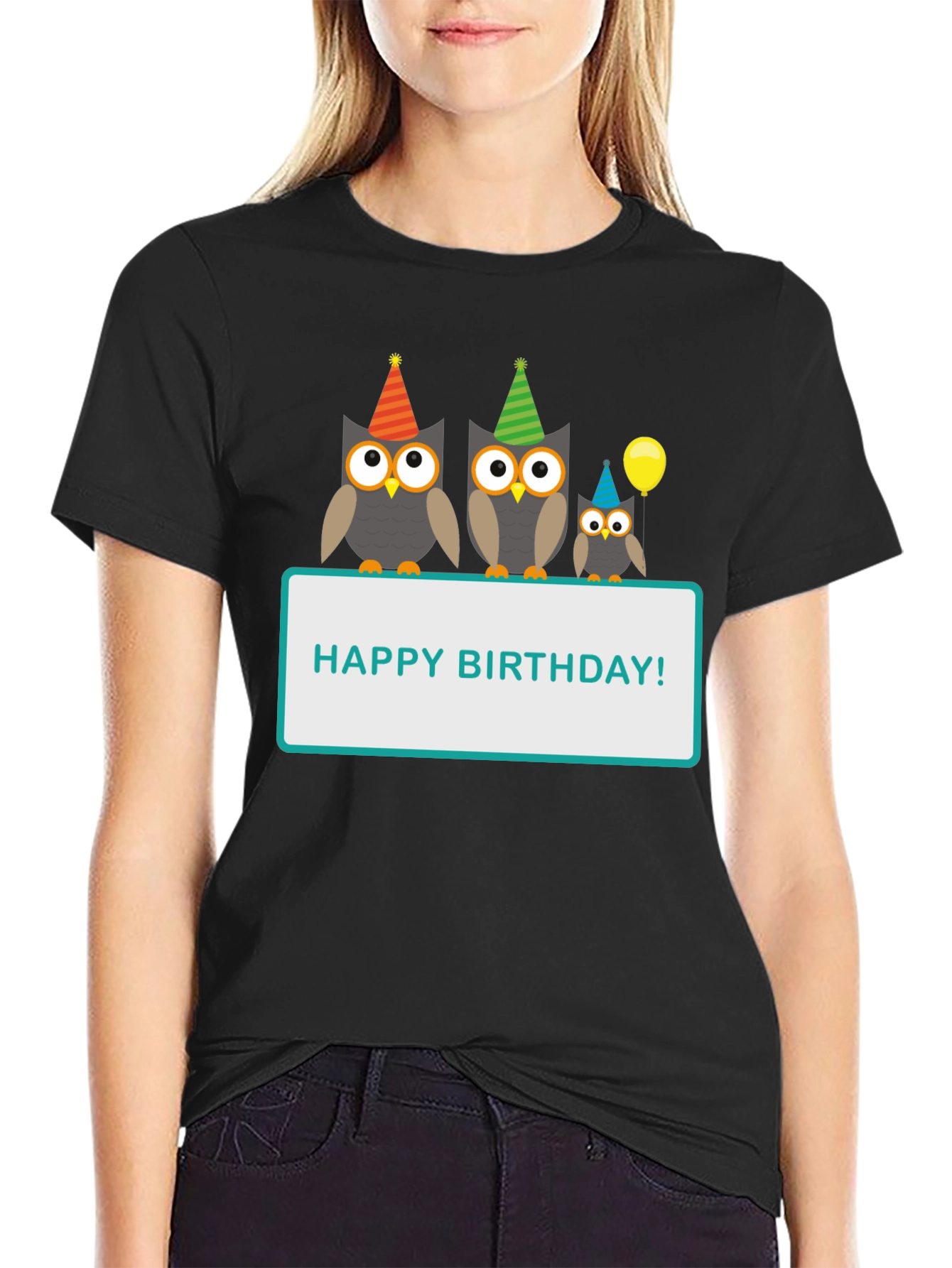 Happy Birthday Owl T-Shirt
