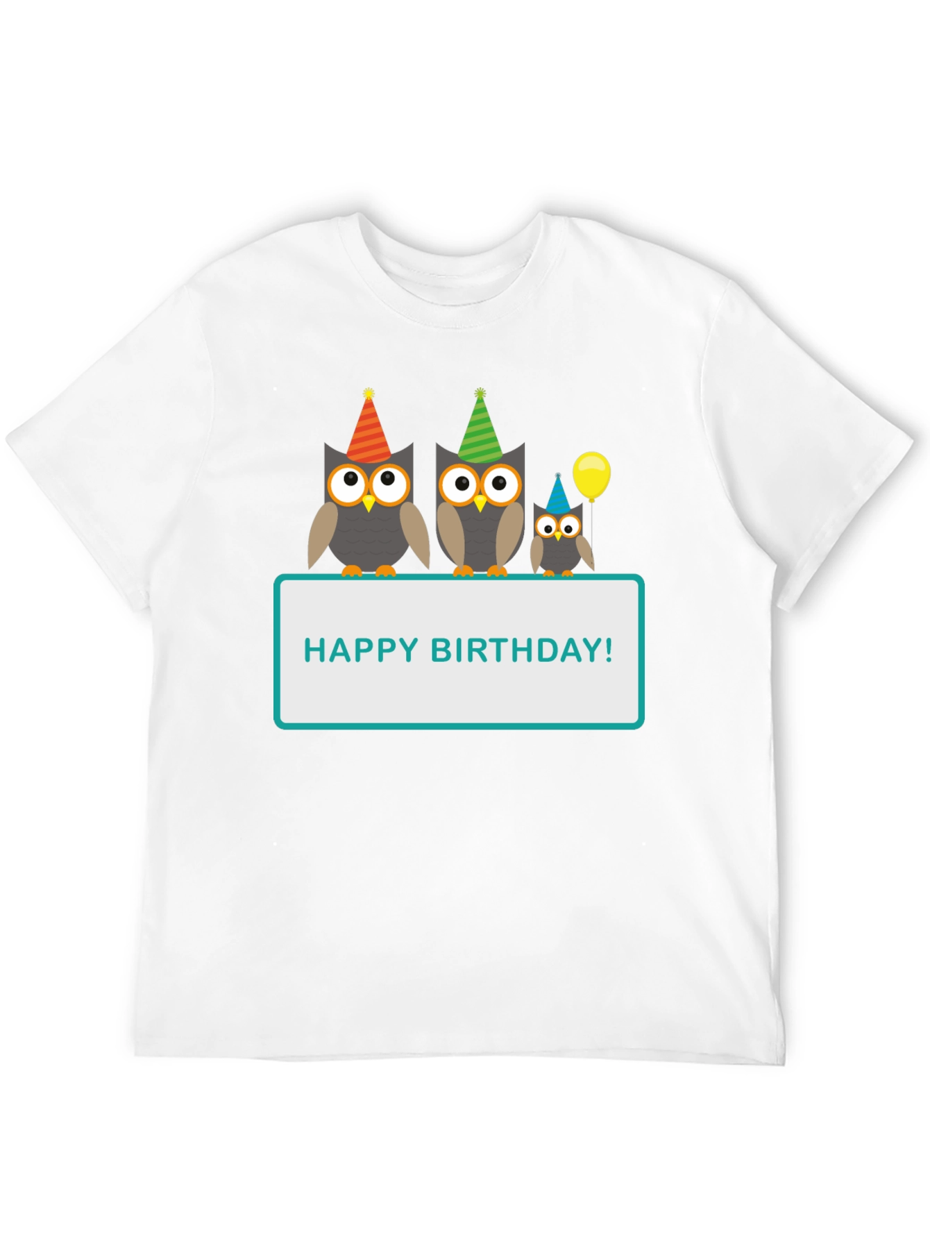Happy Birthday Owl T-Shirt