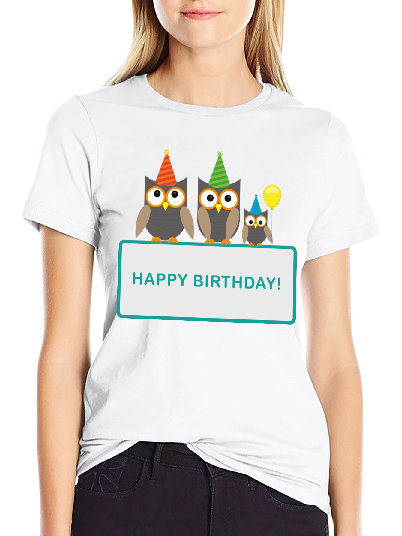 Happy Birthday Owl T-Shirt