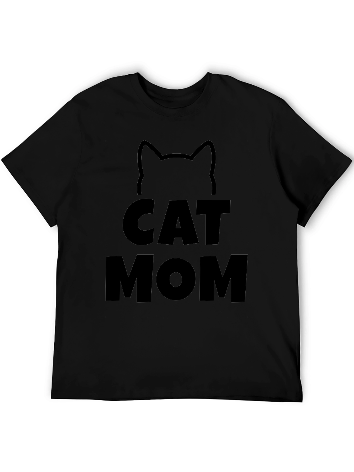 Cat Mom T-Shirt - Cute Graphic Tee