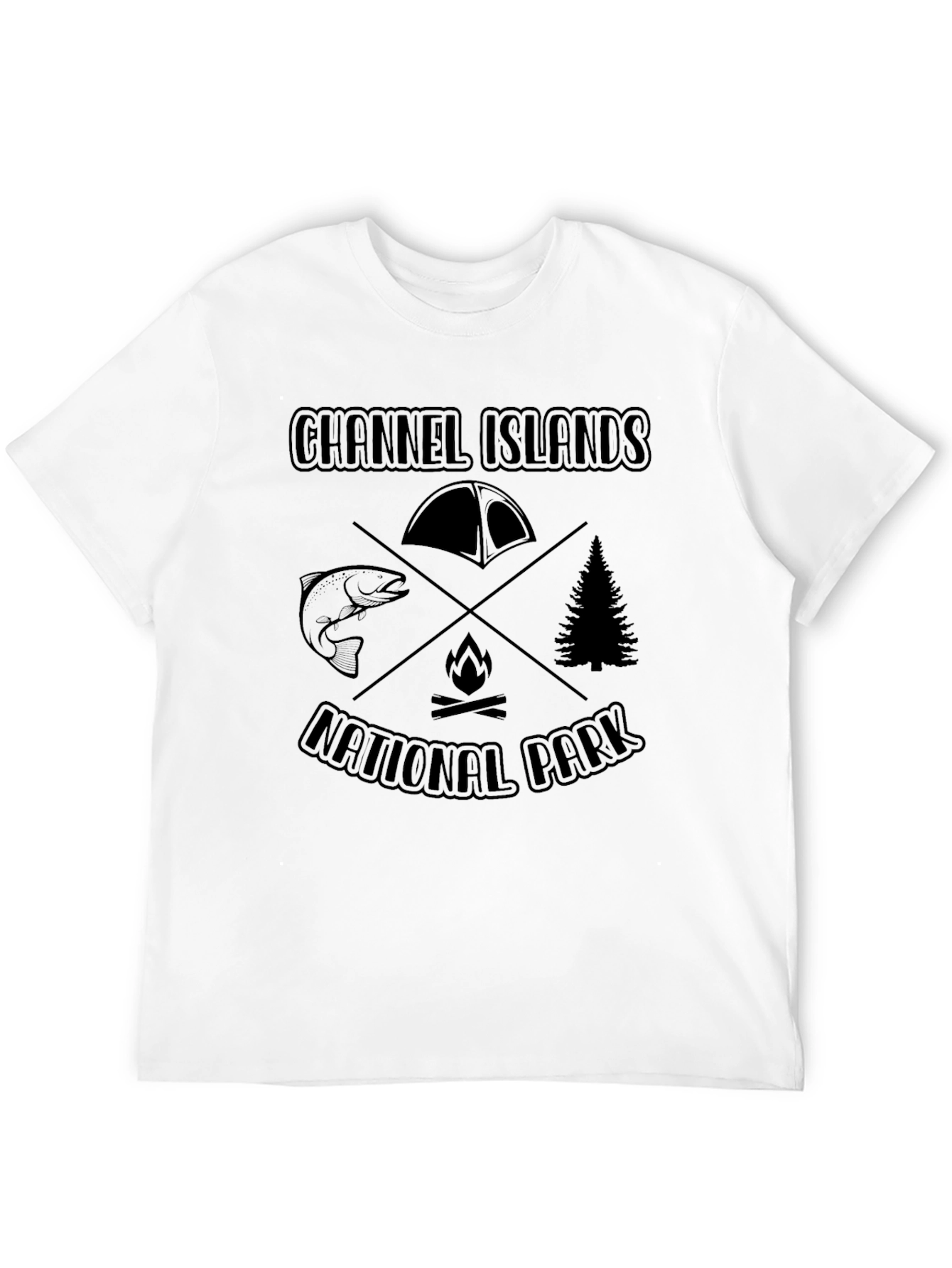 Channel Islands National Park Black T-Shirt