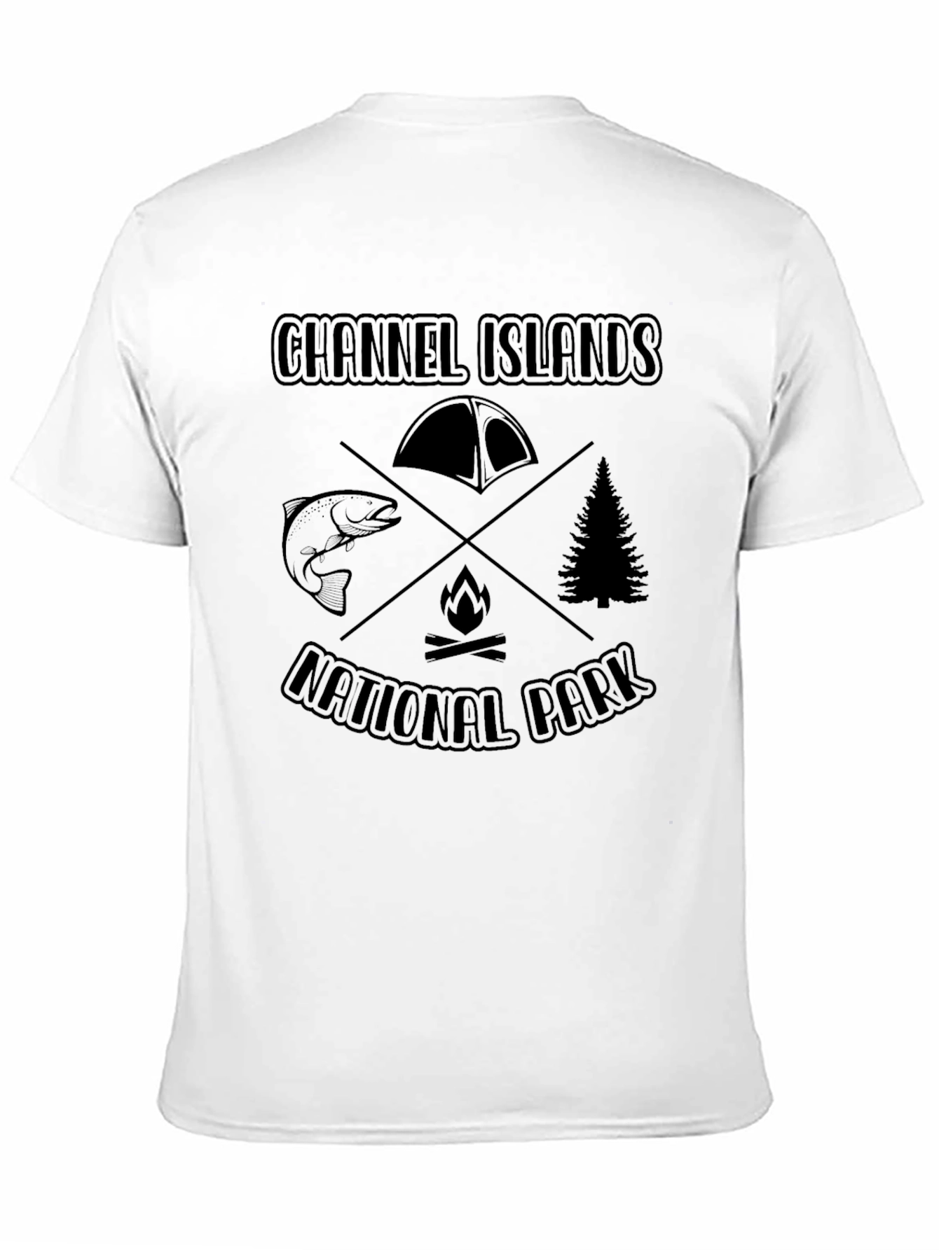 Channel Islands National Park Black T-Shirt