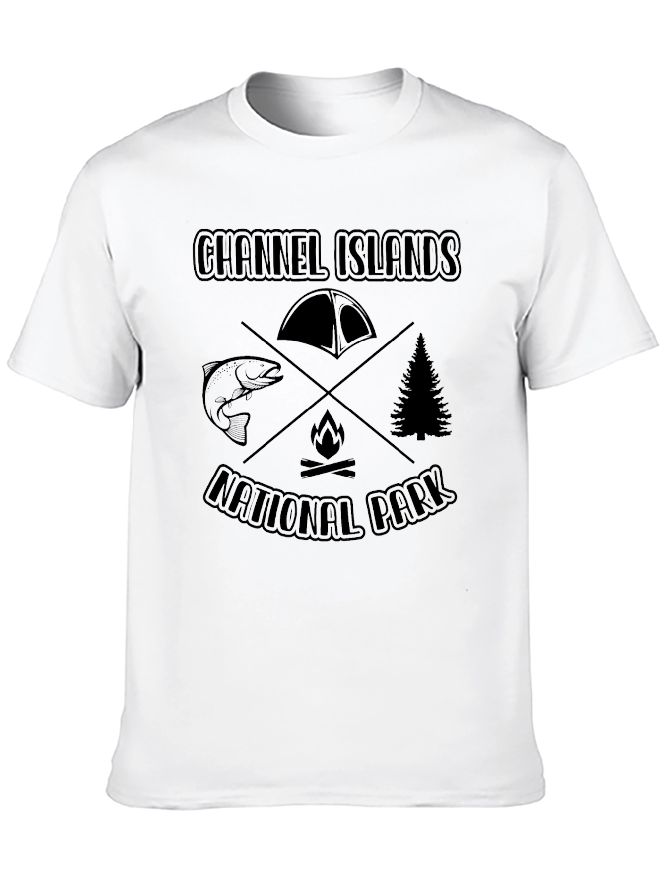 Channel Islands National Park Black T-Shirt