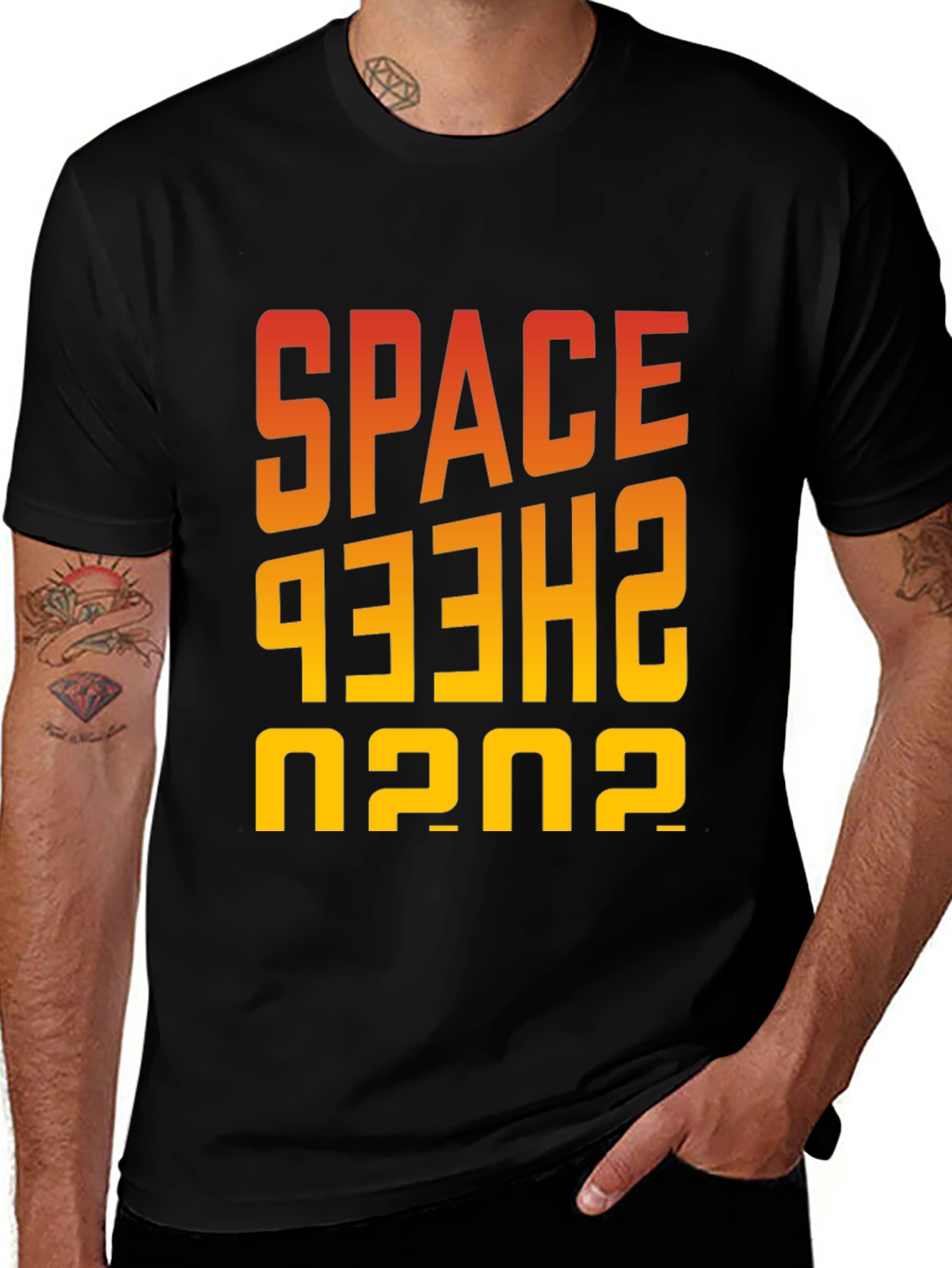 Space Sheep 2020 T-Shirt - Retro Design
