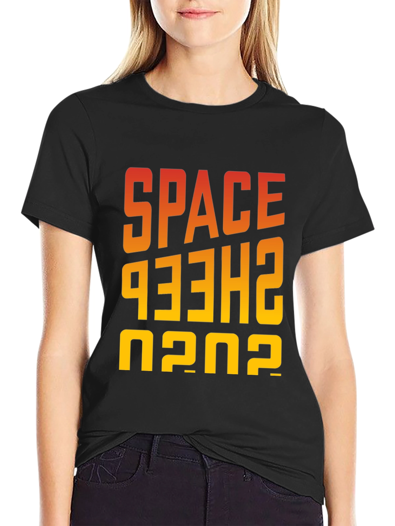 Space Sheep 2020 T-Shirt - Retro Design