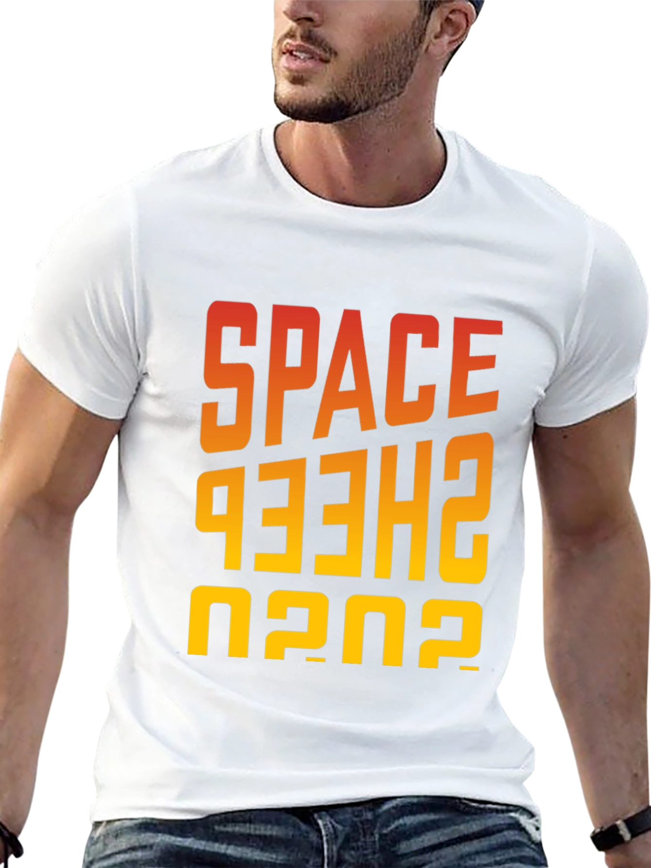 Space Sheep 2020 T-Shirt - Retro Design