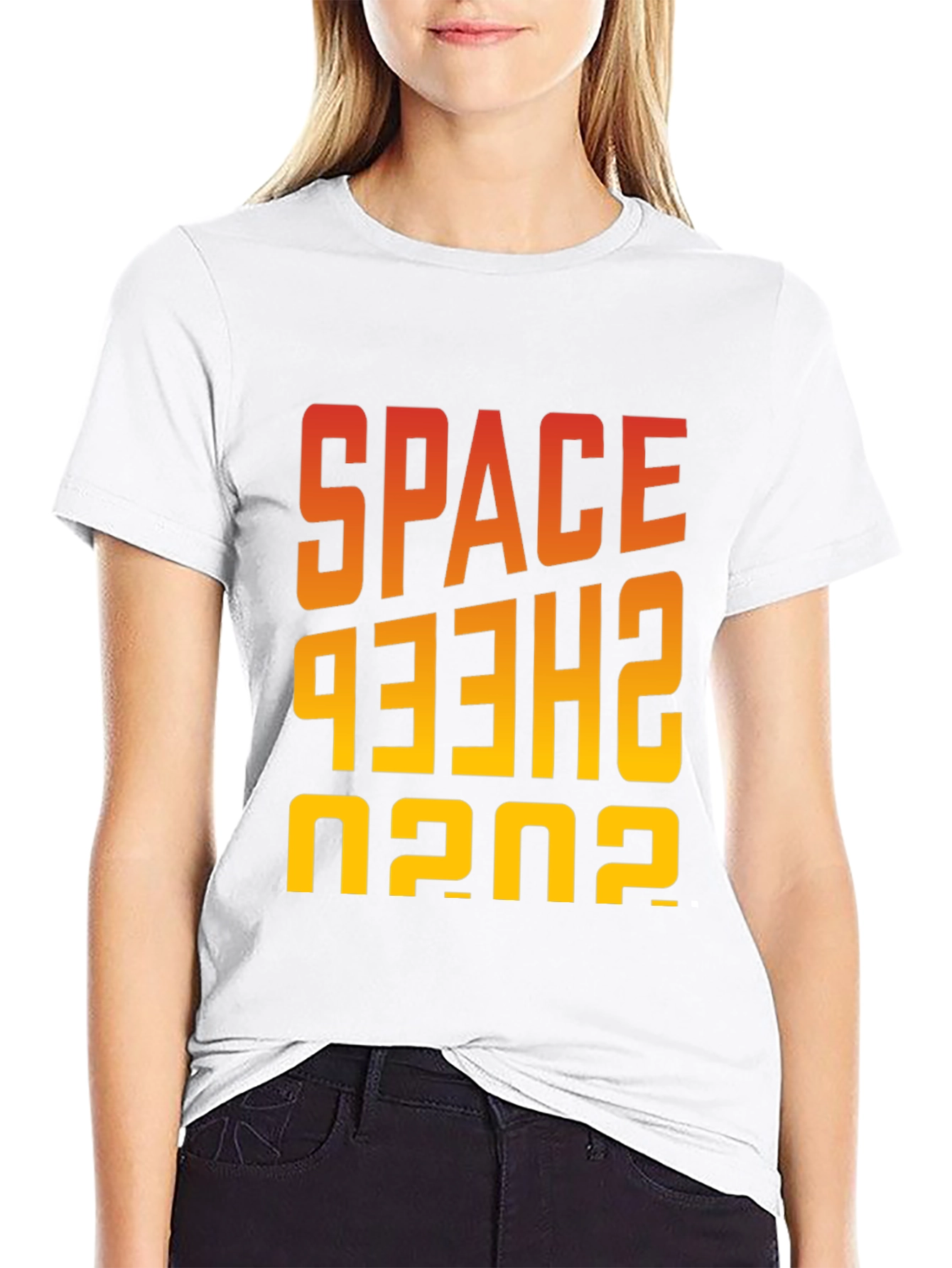 Space Sheep 2020 T-Shirt - Retro Design