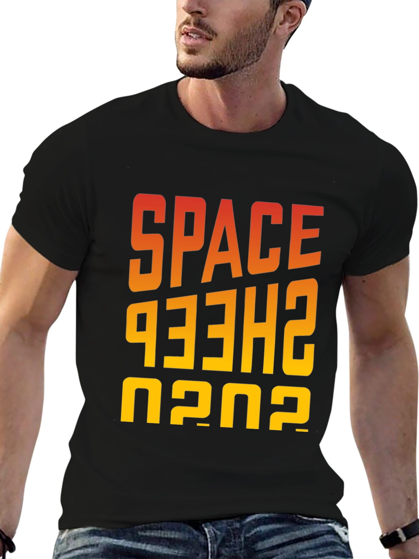 Space Sheep 2020 T-Shirt - Retro Design