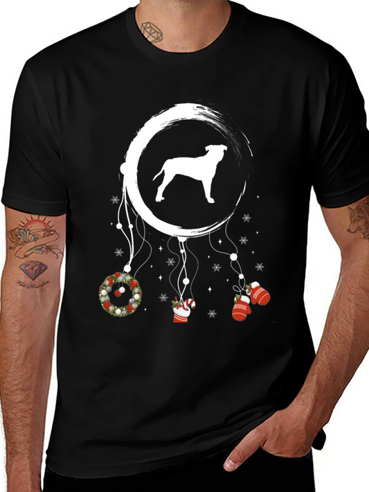 Dog Christmas Dreamcatcher T-Shirt