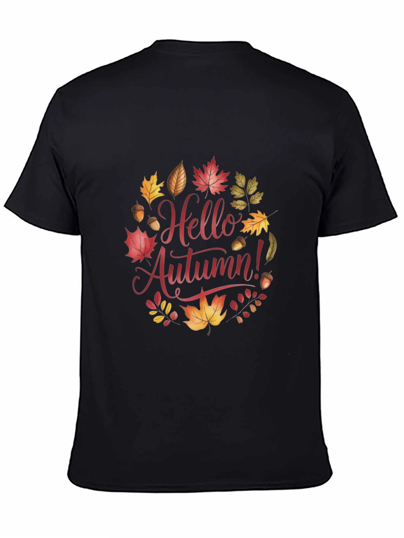 Hello Autumn Graphic Tee - Seasonal Style