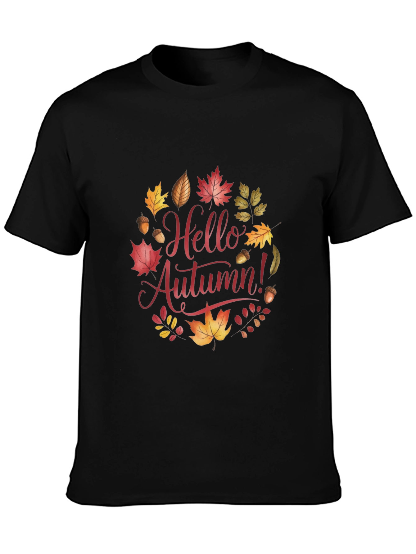 Hello Autumn Graphic Tee - Seasonal Style